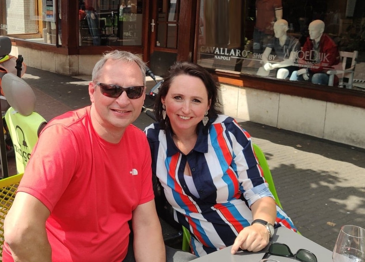 met Caroline in Rijssen